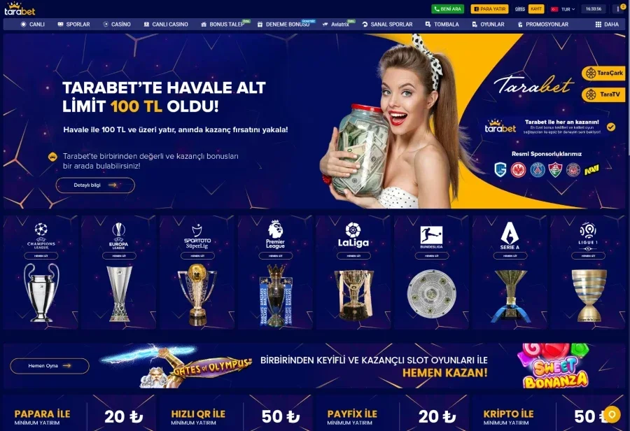 Tarabet ekran görüntüsü